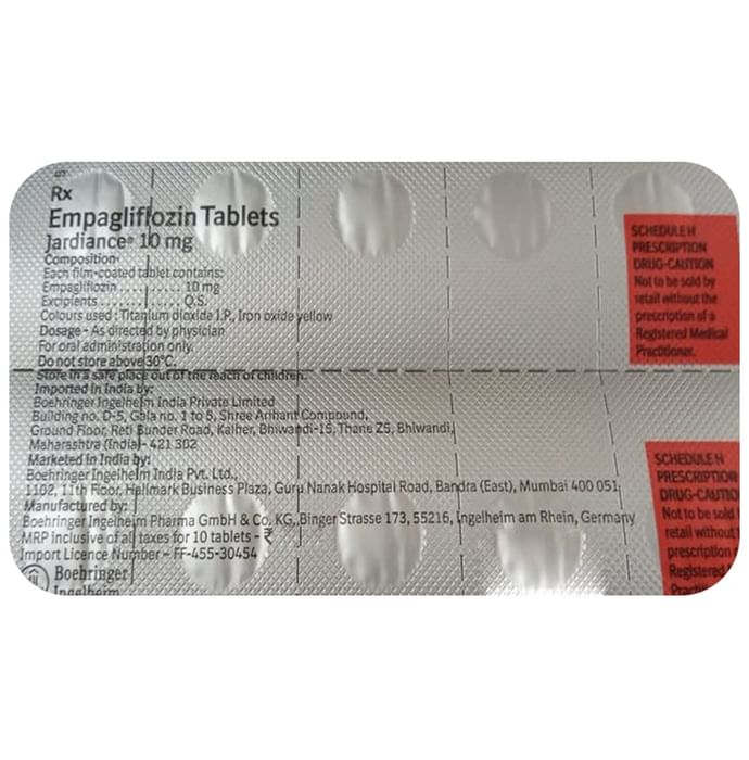 Jardiance 10mg Tablet