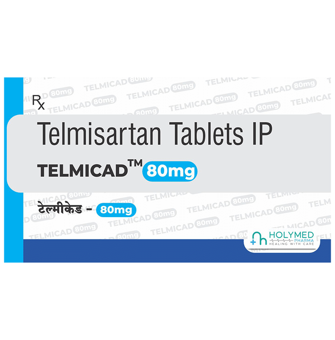 Telmicad 80mg Tablet