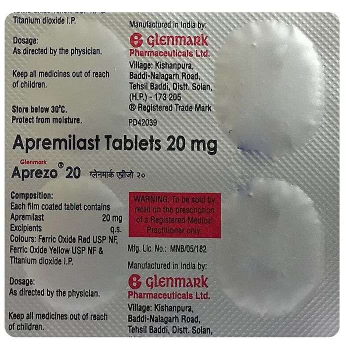 Aprezo 20 Tablet