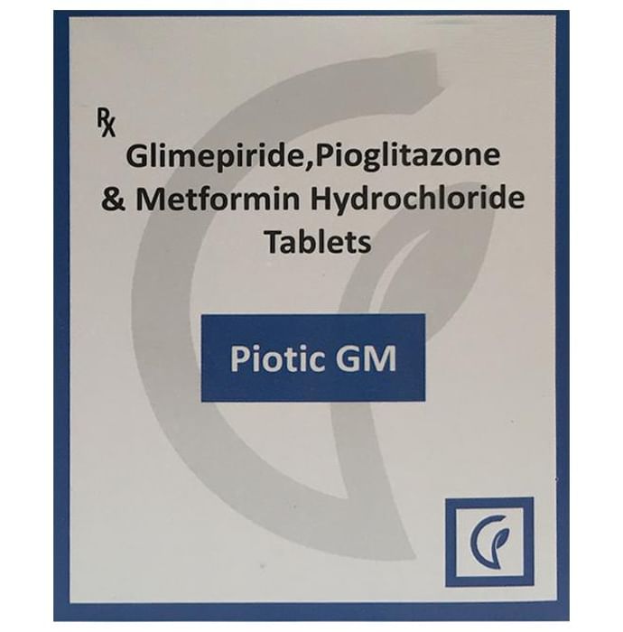 Piotic GM Tablet SR