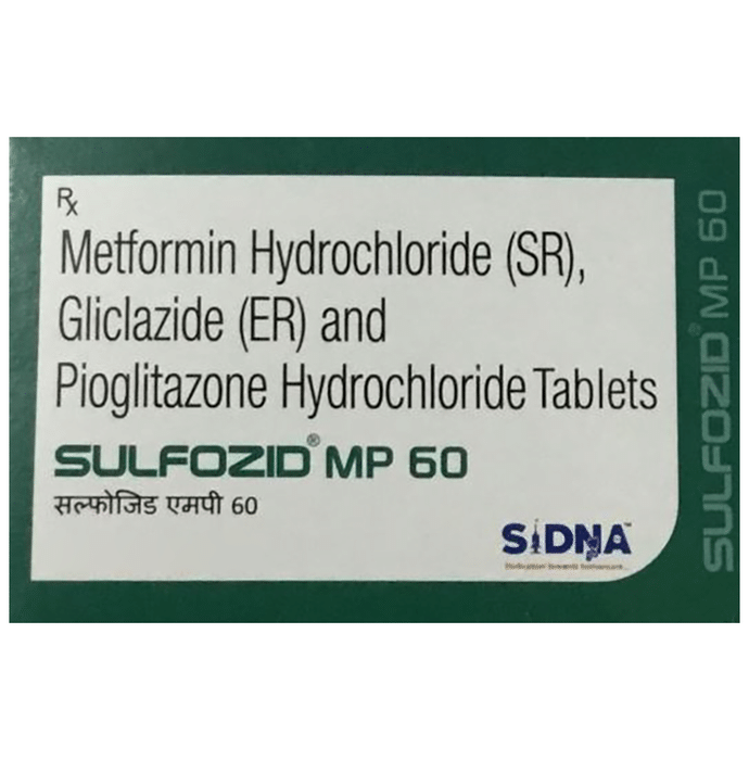 Sulfozid MP 60 Tablet ER