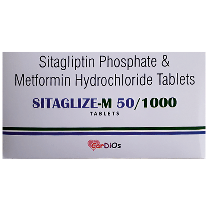 Sitaglize-M 50/1000 Tablet