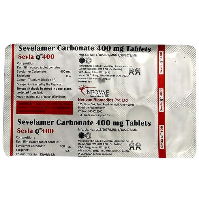 Sevla Q 400 Tablet