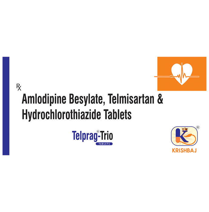 Telprag Trio 40mg/5mg/12.5mg Tablet
