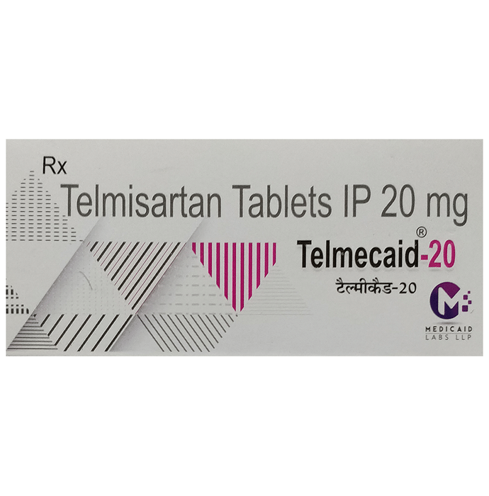 Telmecaid 20mg Tablet