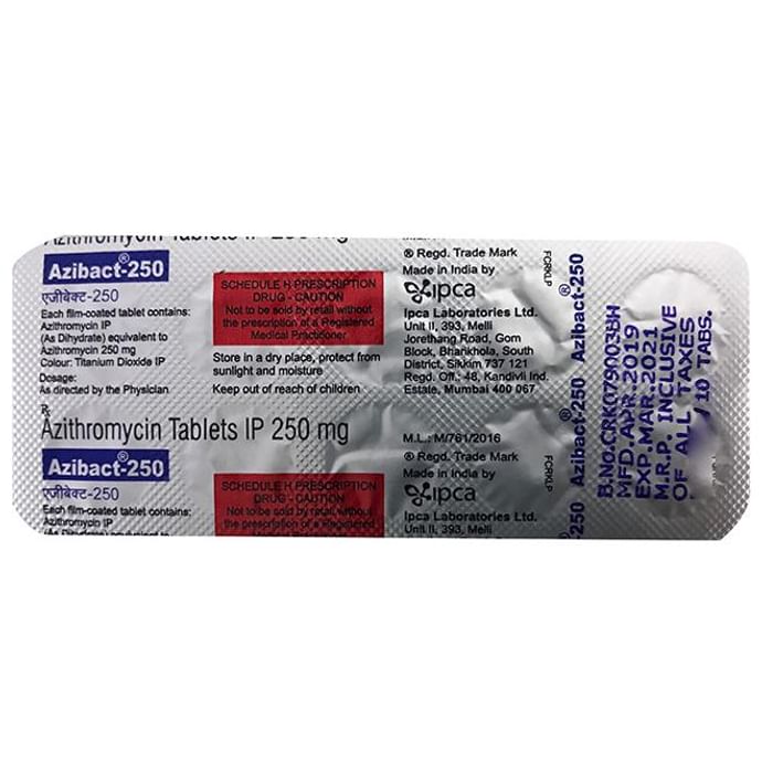 Azibact 250 Tablet
