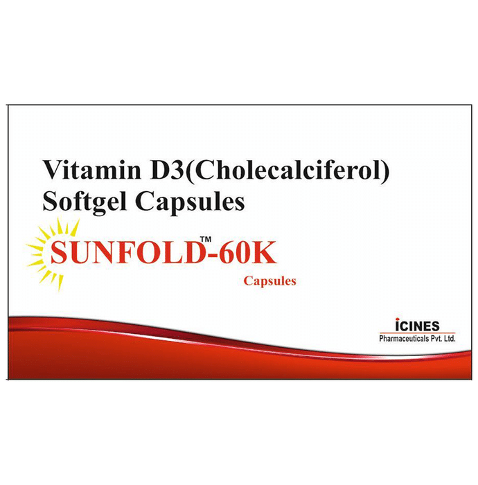 Sunfold 60K Softgel Capsule
