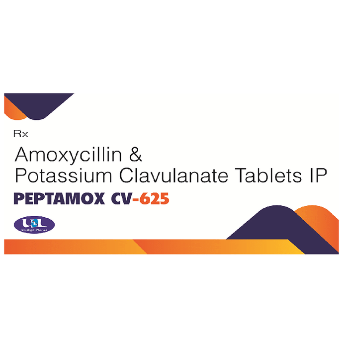 Peptamox CV 625 Tablet