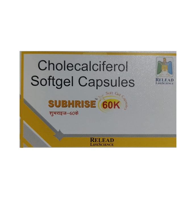 Subhrise 60K Soft Gel Capsule