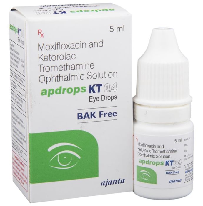 Apdrops KT 0.4 Eye Drops BAK Free