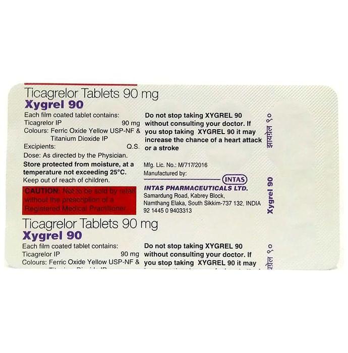 Xygrel 90 Tablet
