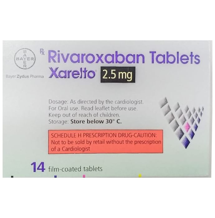 Xarelto 2.5mg Tablet