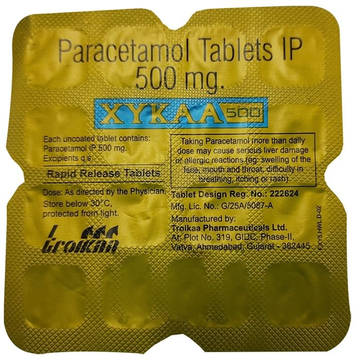 Xykaa 500 Tablet