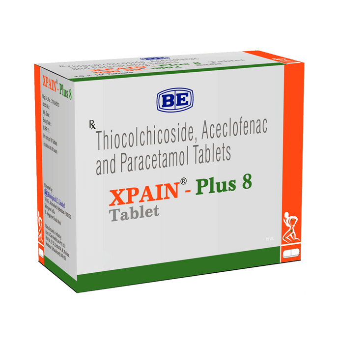 Xpain Plus 8 Tablet