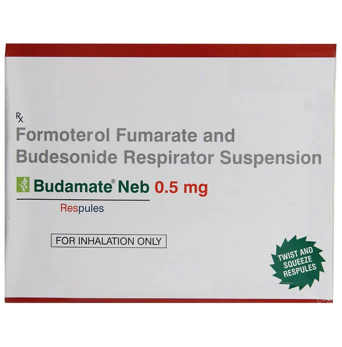 Budamate Neb 0.5mg Respules 2ml