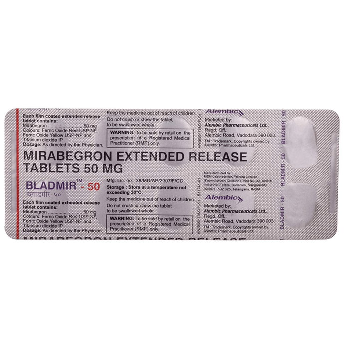 Bladmir 50mg Tablet