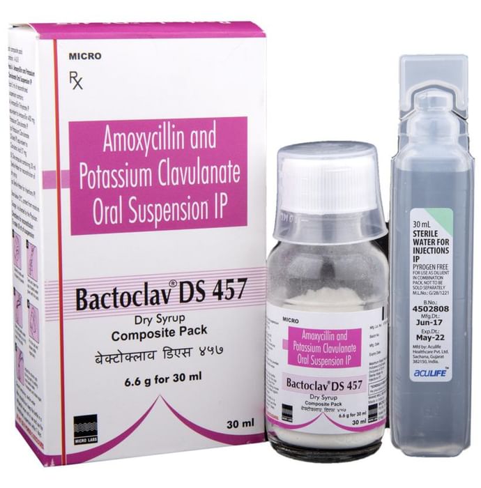 Bactoclav DS 457 Dry Syrup