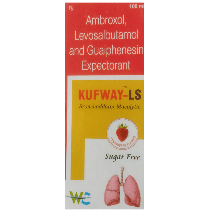 Kufway-LS Syrup Strawberry Sugar Free