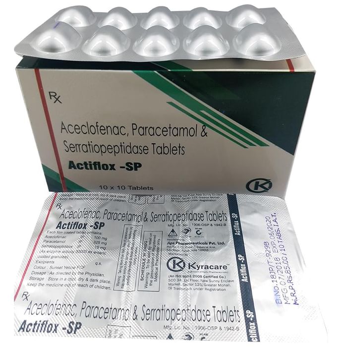Actiflox-SP Tablet