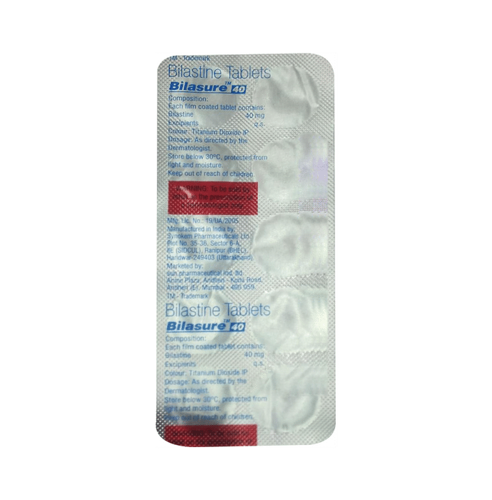 Bilasure 40 Tablet