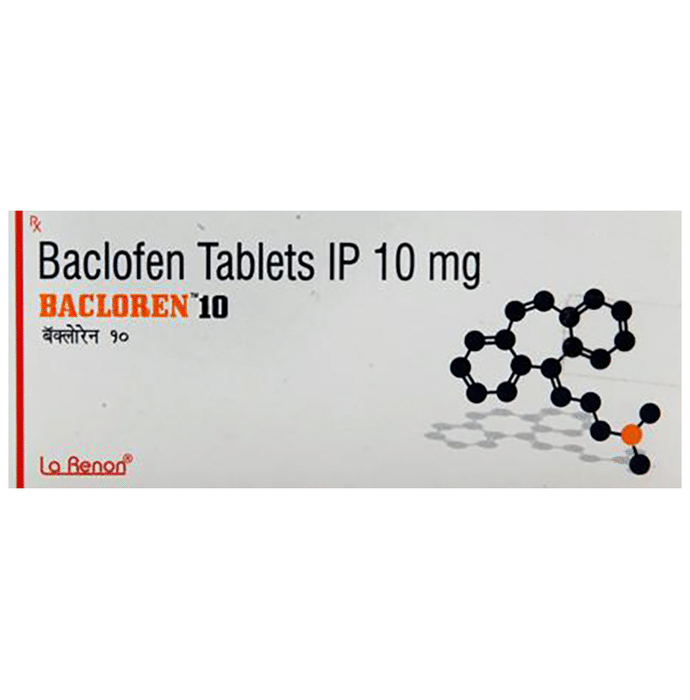 Bacloren 10mg Tablet