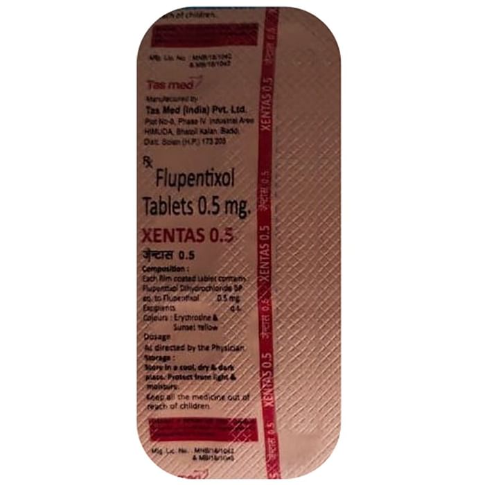 Xentas 0.5mg Tablet