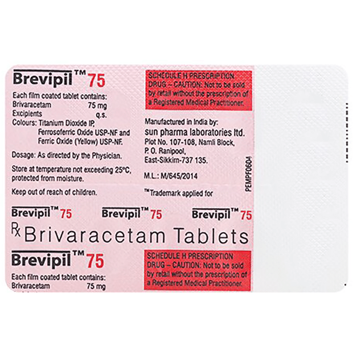 Brevipil 75mg Tablet