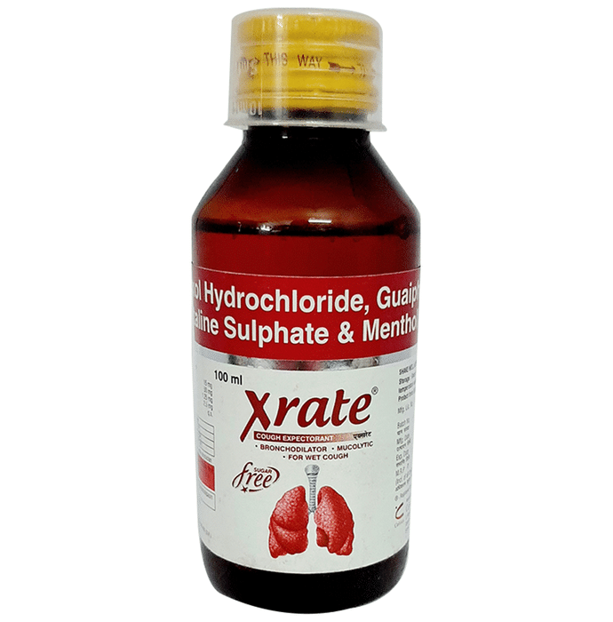 Xrate Cough Expectorant Sugar Free
