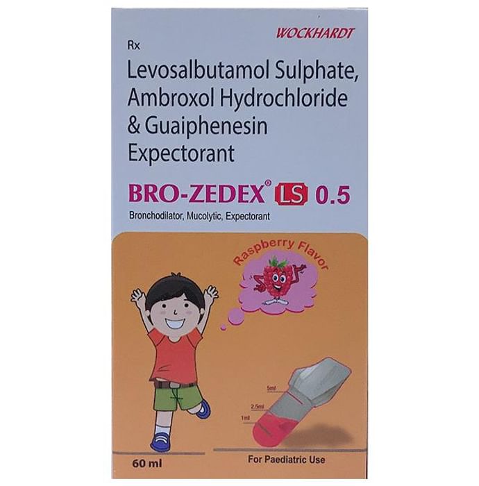 Bro-Zedex LS 0.5 Expectorant Raspberry