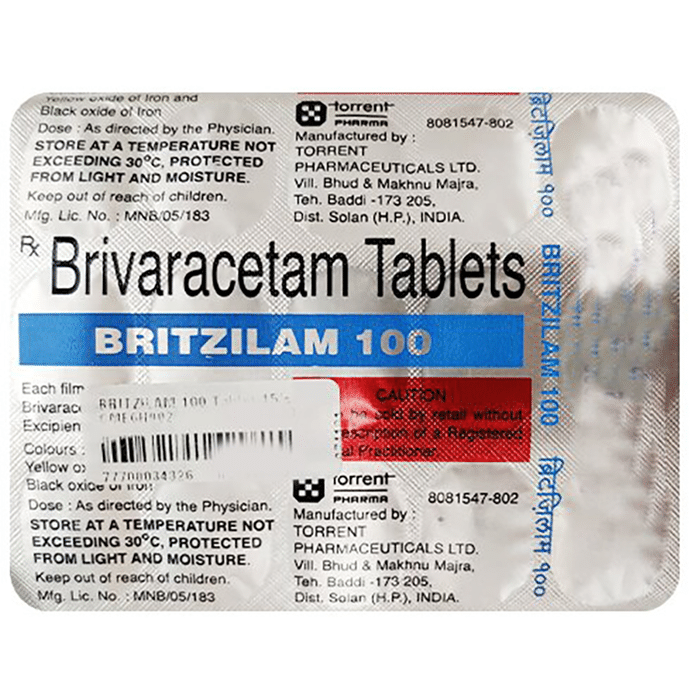 Britzilam 100 Tablet