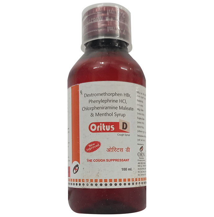 Oritus D Syrup New Improved
