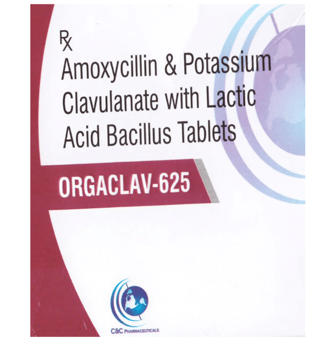 Orgaclav 625 Tablet