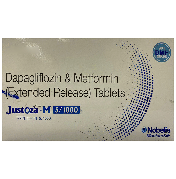 Justoza-M 5/1000 Tablet ER