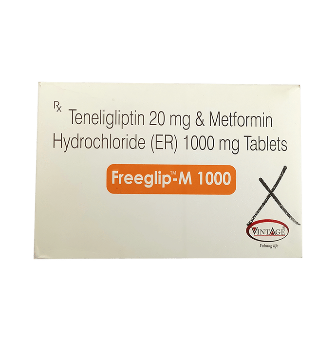 Freeglip-M 1000 Tablet ER