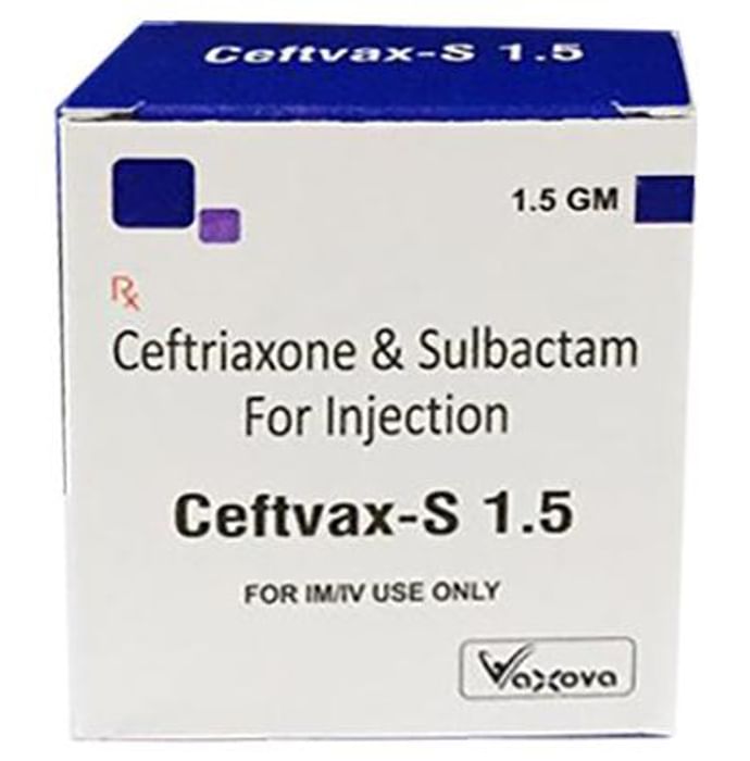 Ceftvax-S 1.5 Injection