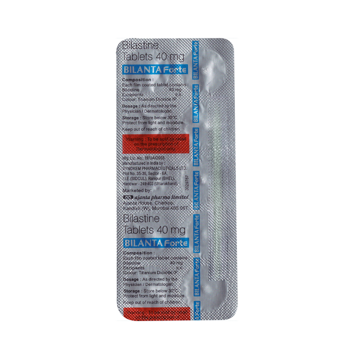 Bilanta Forte Tablet