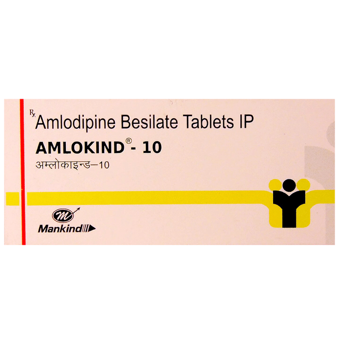 Amlokind 10mg Tablet