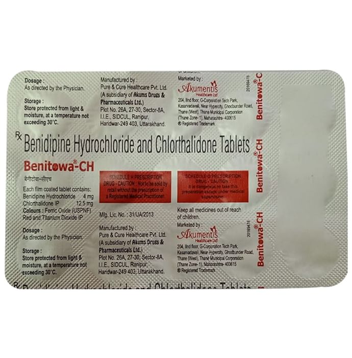 Benitowa-CH Tablet