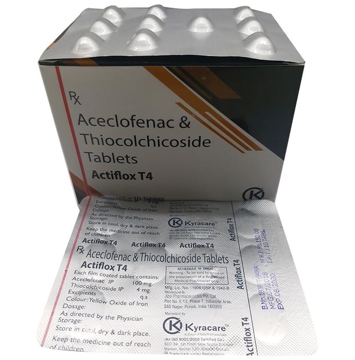 Actiflox T 4 Tablet