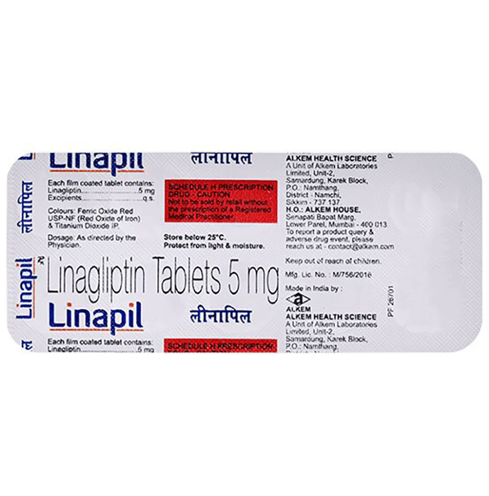Linapil 5mg Tablet