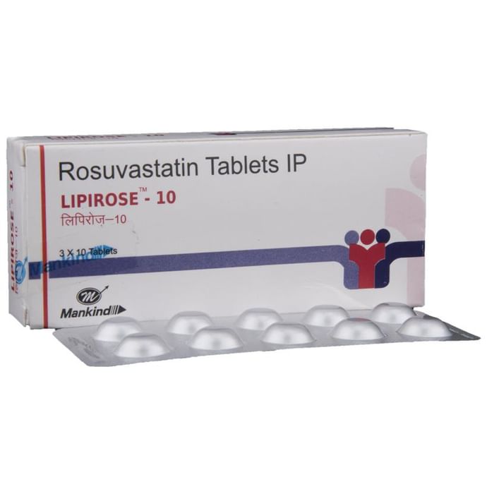 Lipirose 10 Tablet