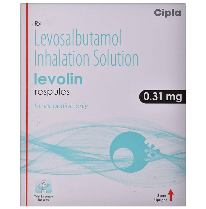Levolin 0.31mg Respules