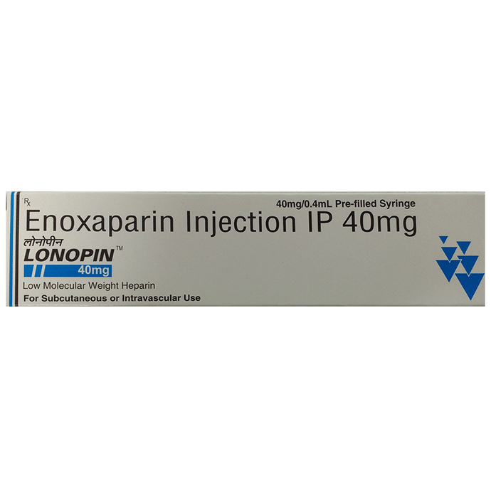 Lonopin 40mg Injection