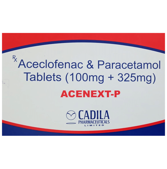 Acenext P 100mg/325mg Tablet