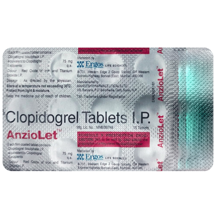 Anziolet 75mg Tablet