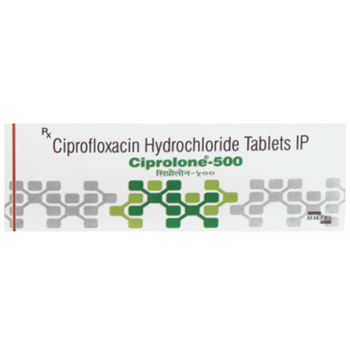 Ciprolone 500 Tablet