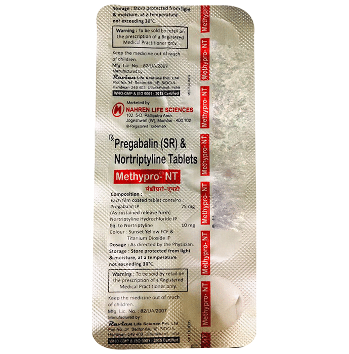 Methypro-NT Tablet SR