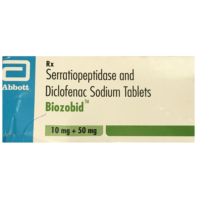 Biozobid 50mg/10mg Tablet