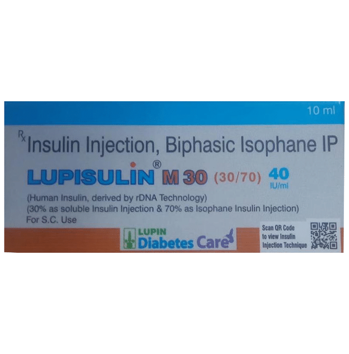 Lupisulin M 30 Solution for Injection 40IU/ml