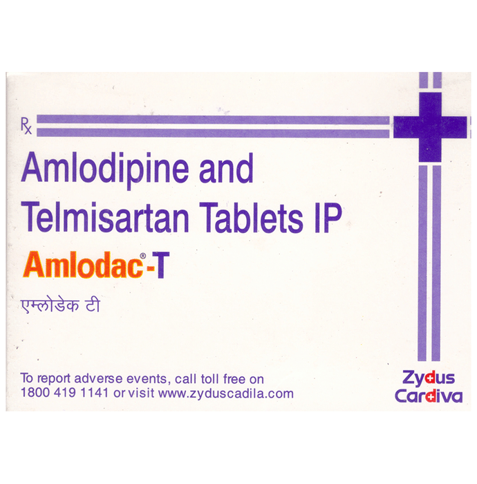 Amlodac T 40 mg/5 mg Tablet